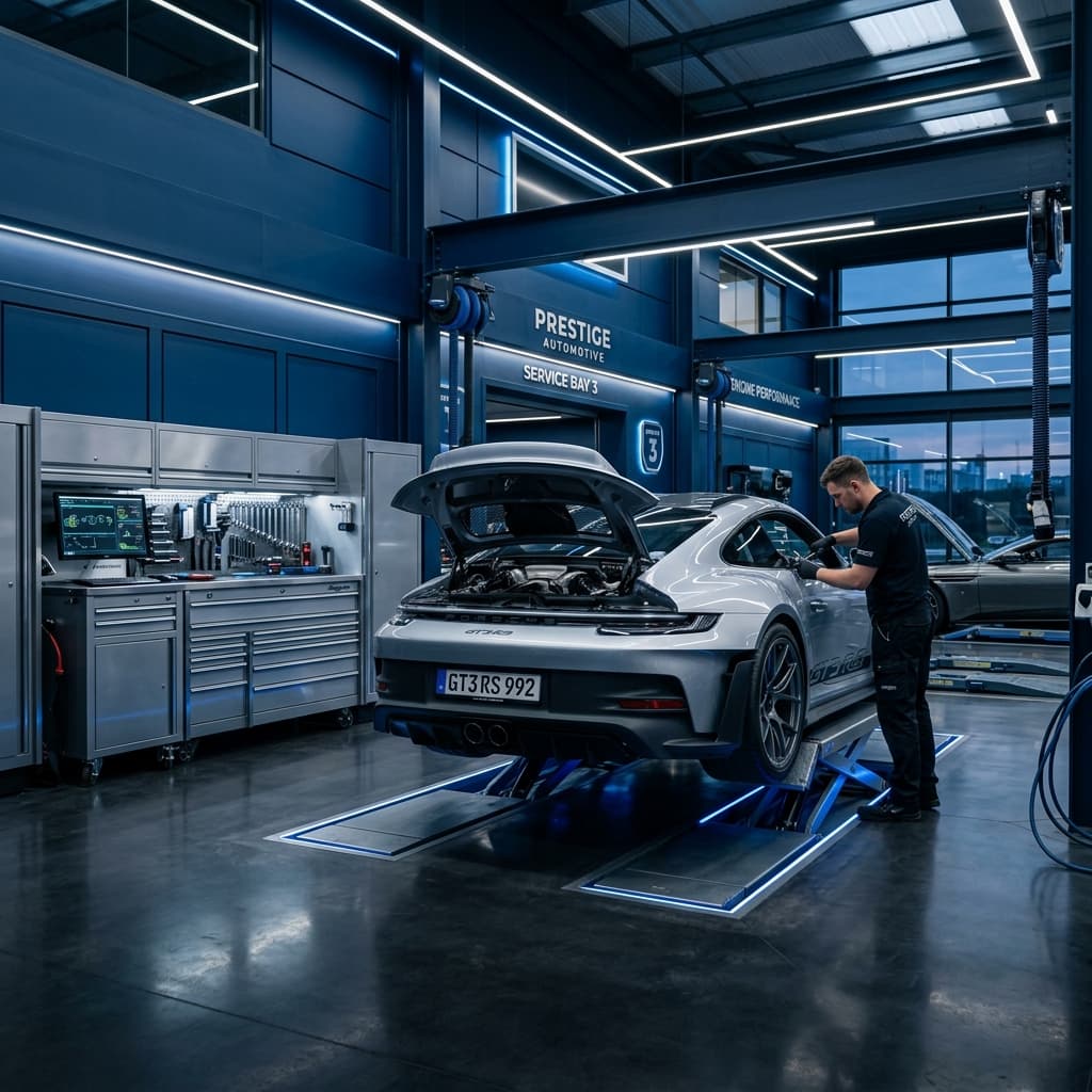 Technician executing digital inspection